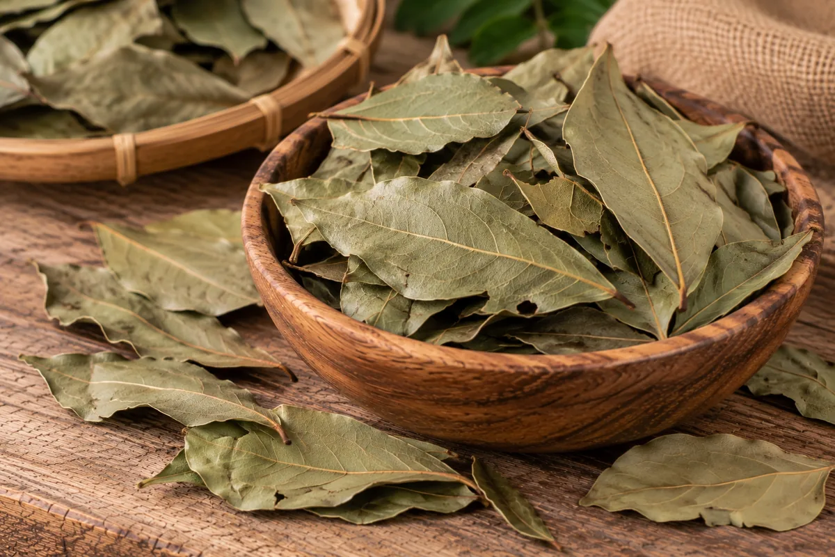 Dried Indonesian bay leaves daun salam