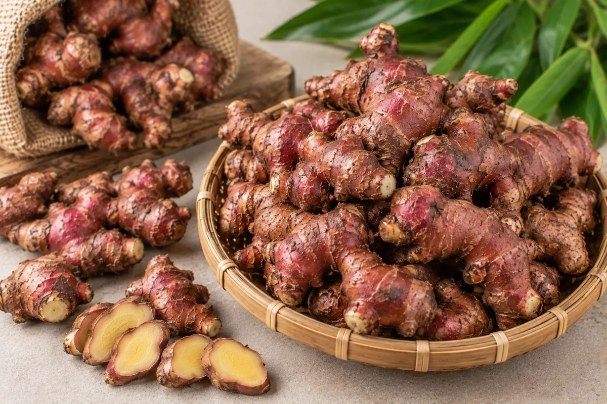 Indonesian red ginger