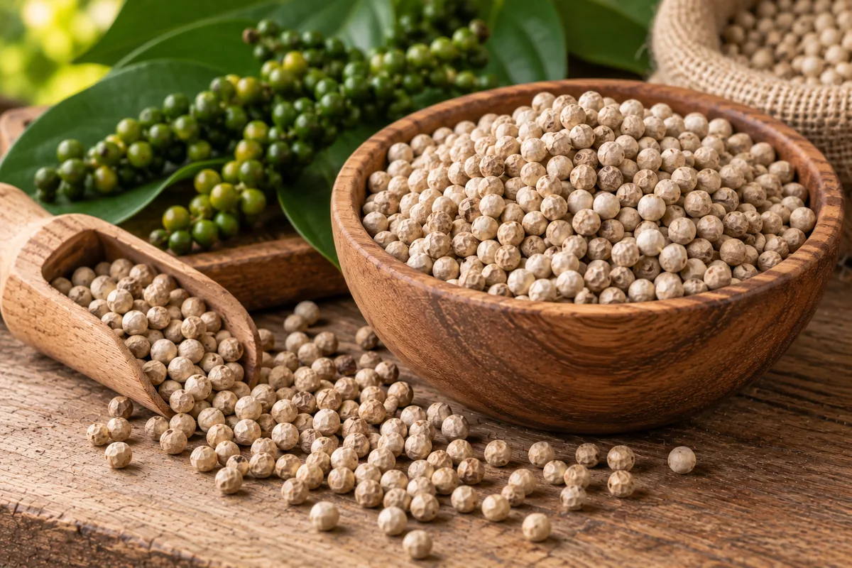 Indonesian white pepper